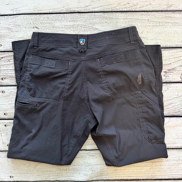 KÜHL Renegade Hiking Pants Mens 33x30 Gray Outdoor Stretch Trail - Picture 7 of 16